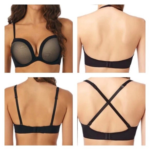 Le Mystere Black Infinite Possibilities Underwire Contour Bra 38C - Picture 1 of 9